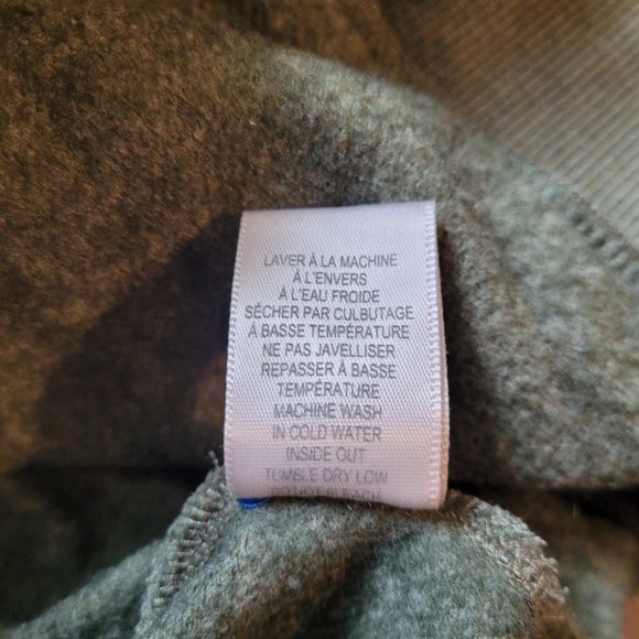 Small Twik Cross Neck Green Hoodie - Picture 8 of 8